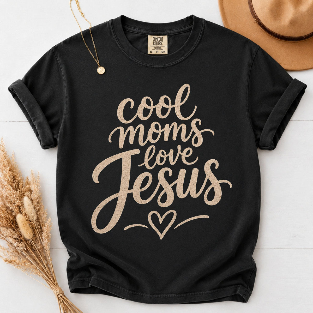 Moms Love Jesus Shirt