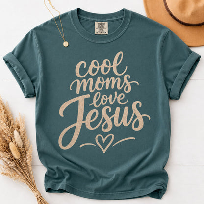 Moms Love Jesus Shirt