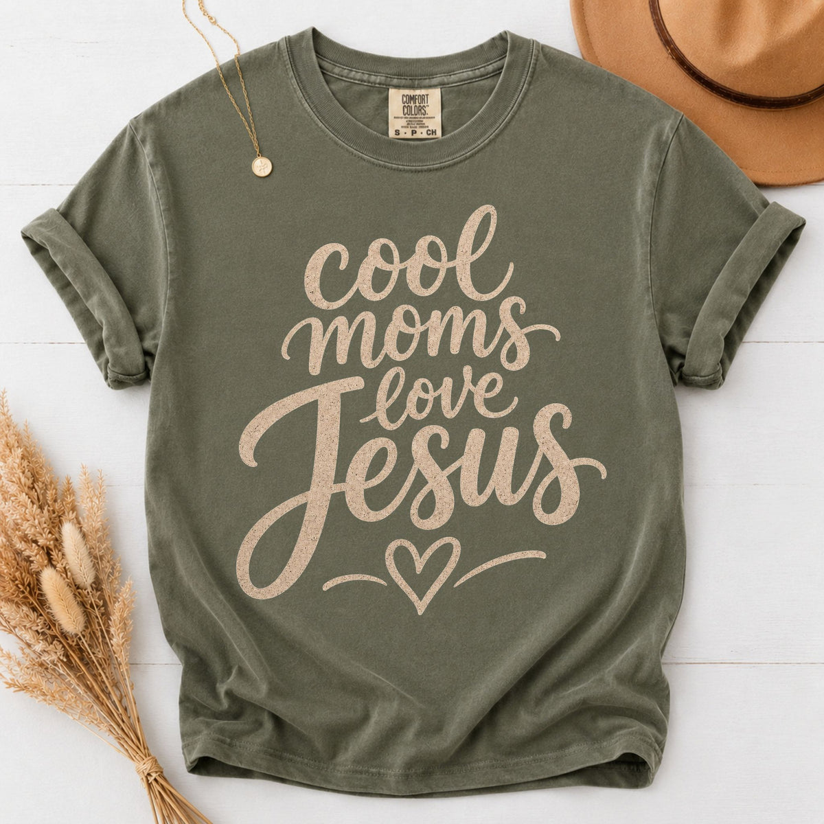 Moms Love Jesus Shirt