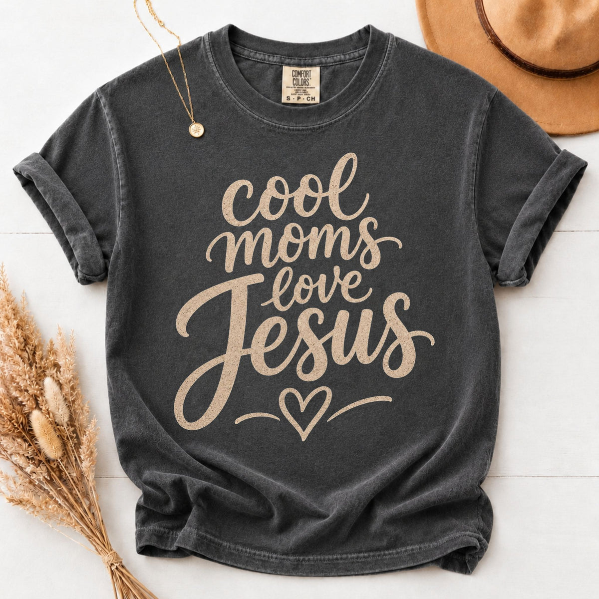 Moms Love Jesus Shirt