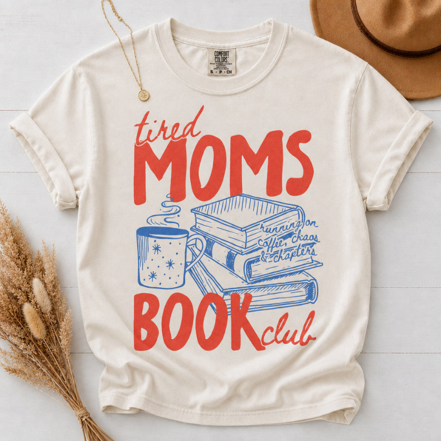 Mom Book Club Shirt